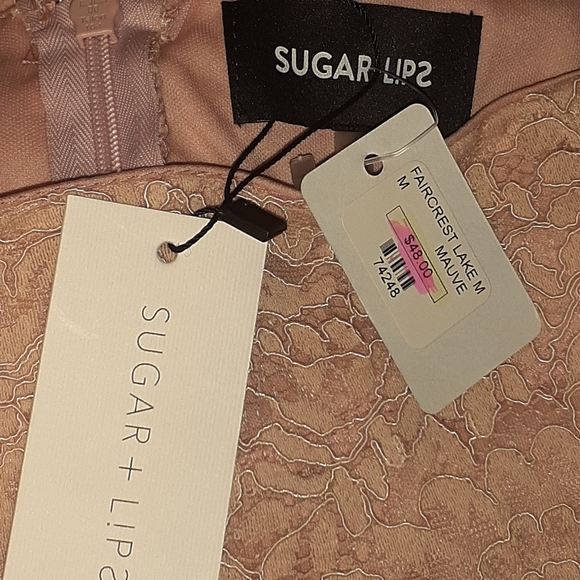 NWT SUGAR LIPS MAUVE WOMEN'S MINI SKIRT SIZE M - Picture 4 of 11